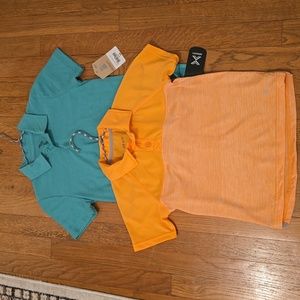 BUNDLE OF 2 BOYS SHORT SLEEVE POLO SHIRTS SIZE XS 6/7